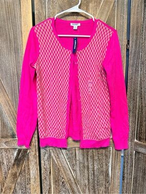 Old Navy Hot Pink Knit Cardigan